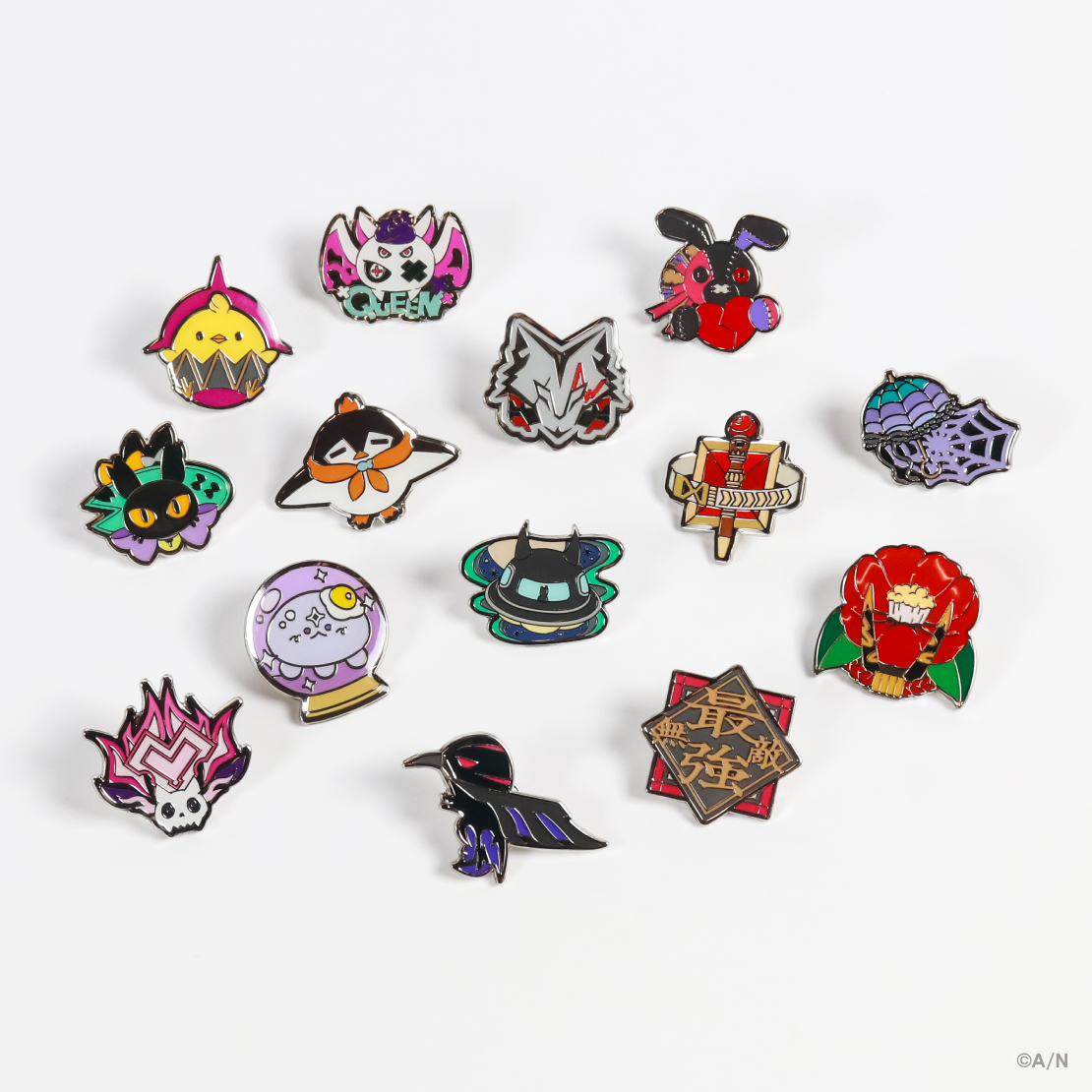 【NIJISANJI EN PIN BADGE COLLECTION Vol.2】モチーフピンバッジ スカーレ ヨナグニ